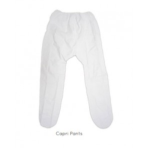 CAPRI PANTS, PLASTIC, WHITE,