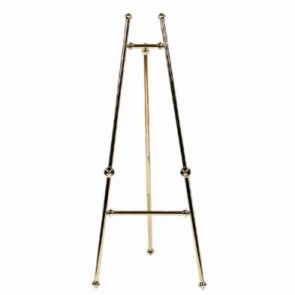 EASEL, ALL BRASS, FINISH,  60"