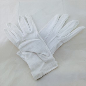 Gants de coton avec adhérence