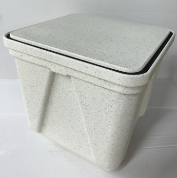 @ URN VAULT/PROPYLENE/DUOSEAL/WHITE 14"