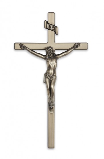 CRUCIFIX/EXTER.BRONZE CROSS & CORPUS/12