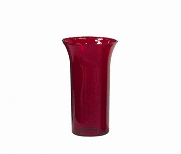 RUBY CYLIND,5-1/8"T,8.75"H,3-5/8"B.O