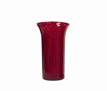 RUBY CYLIND,5-1/8"T,8.75"H,3-5/8"B.O