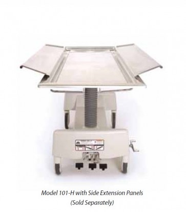 SIDE EXTENSION PANEL KIT FOR 101H TABLE