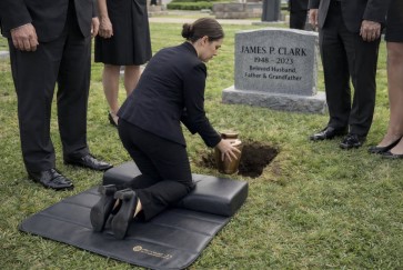 Tapis d'inhumation