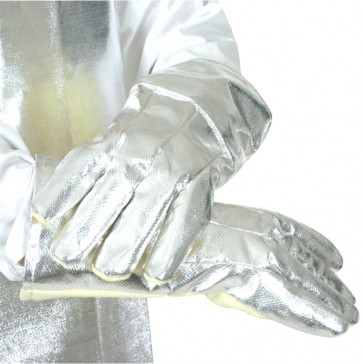 GLOVES,KEVLAR,18" w/ALUMINIZED BACK