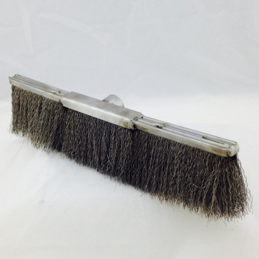 12" DOUBLE WIRE BRUSH W/ 90 DEGREE CONEC