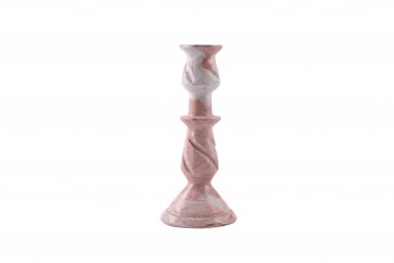 Candlestick pink marble