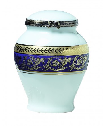 AZUR LIMOGES PORCELAIN KEEPSAKE