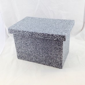 URN VAULT, POLYETHYLENE, BLACK GRANITE