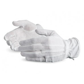 GLOVES, WHITE PALL BEARERS PAIR