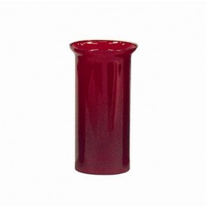 RUBY CYLINDER,5-1/16"T,9.25"H,4-1/16"