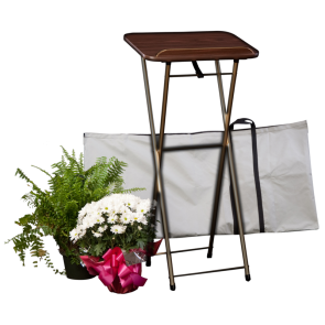 PORTABLE REGISTER STAND w/CARRYING CASE