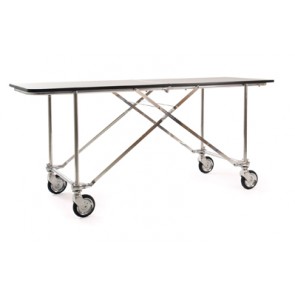 FOLDING TABLE/#34 w/BASE+WOOD GRAIN TOP