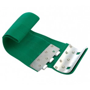 STRAPS,SET of 4 SHORT GREEN POLY