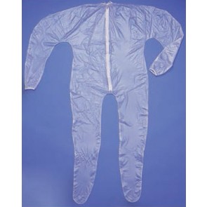 UNIONALLS, PLASTIC, CLEAR, L