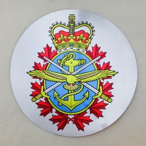SIGN/MAGNETIC/12" D/CANADIAN ARM FORCE