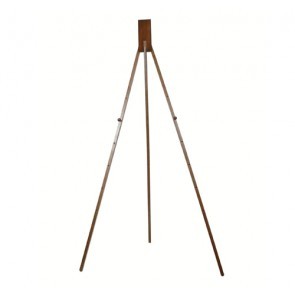 EASEL, ALL WOOD, DARK, FINISH,  60"