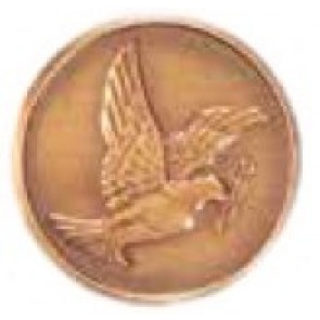 DOVE OF PEACE MEMORY - MEDALLION