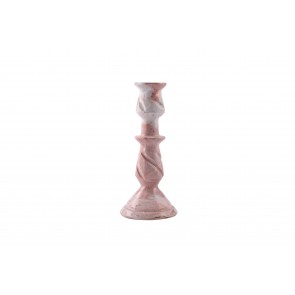 Candlestick pink marble