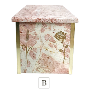 PINK MARBLE COMPANION URN