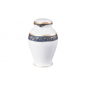 AZUR LIMOGES PORCELAIN URN