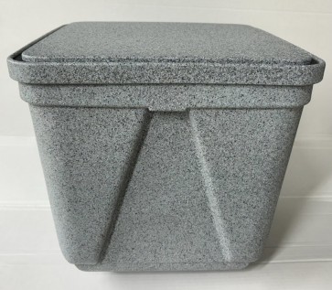 @ URN VAULT/PROPYLENE/DUOSEAL/GRAY 14"