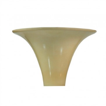 LAMP SHADE GOLDTONE 3 5/8 SHANK