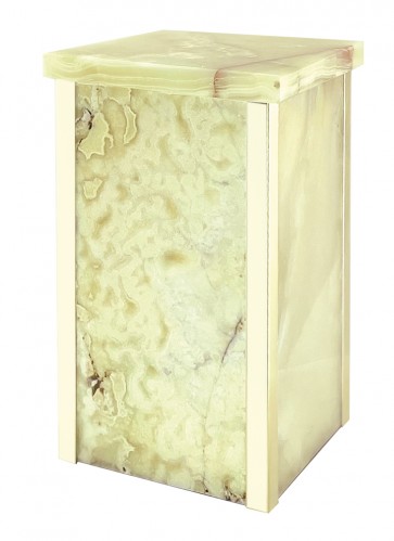 MEXON - URNE CARRÉE ONYX POLYCHROMATIQUE