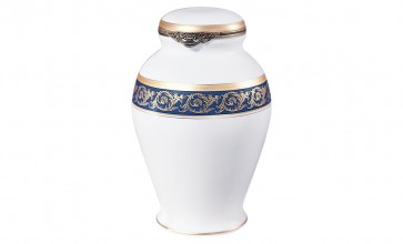 AZUR URNE EN PORCELAINE DE LIMOGES