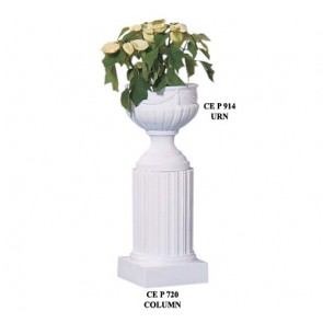 FLOWER/URN 38" CLASSIC COLUMN