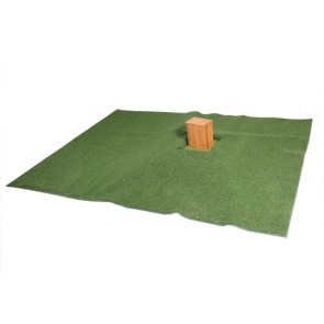 POLY TURF GRASS SET-UP f/URN, 6'x 8'