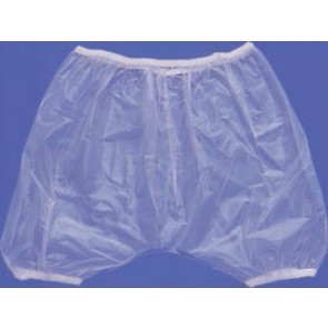 Protection de plastique pantalons transp