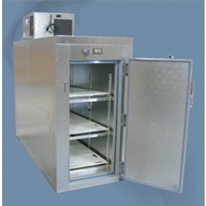 COOLER,THREE BODY COOLERw/ROLLER SHELVES