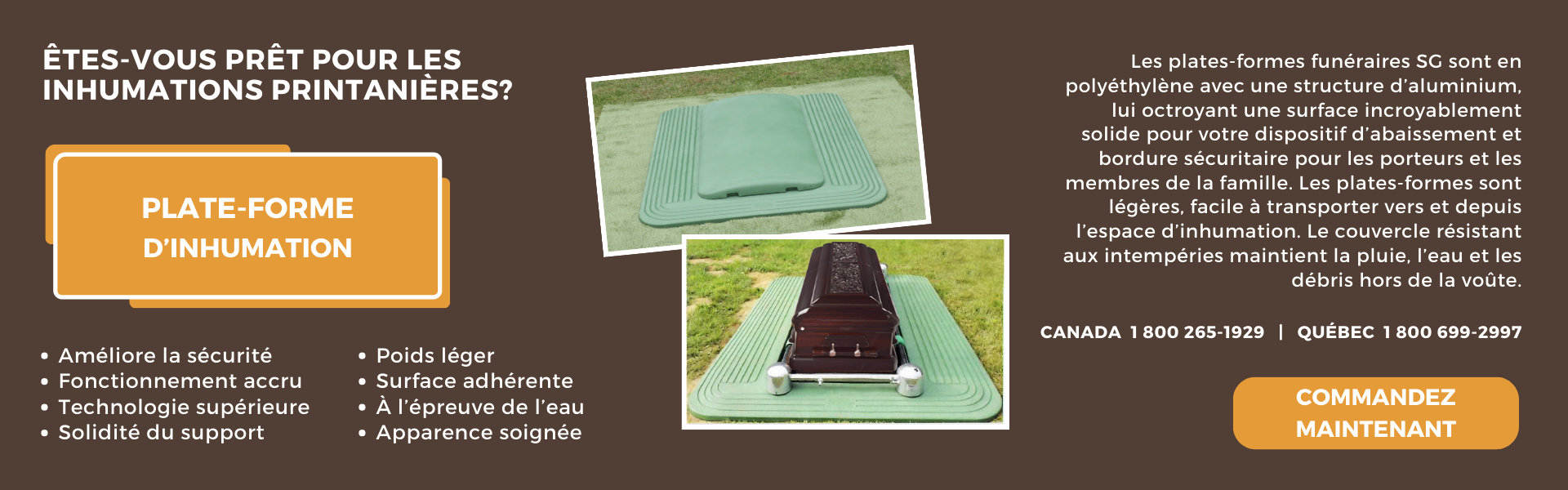 Fournisseur d'équipement funéraire Manchester Supply